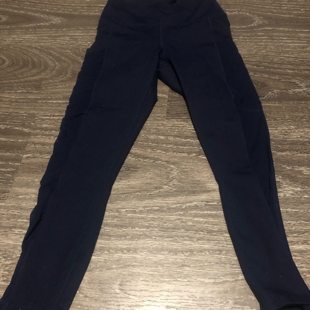 Fabletics navy leggings